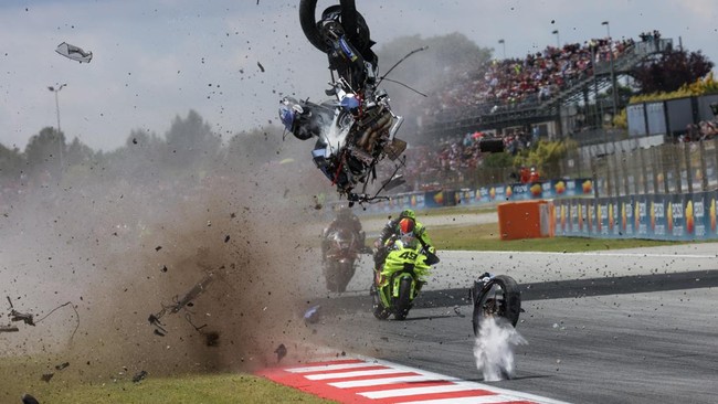 Kecelakaan MotoGP Catalunya 2026
