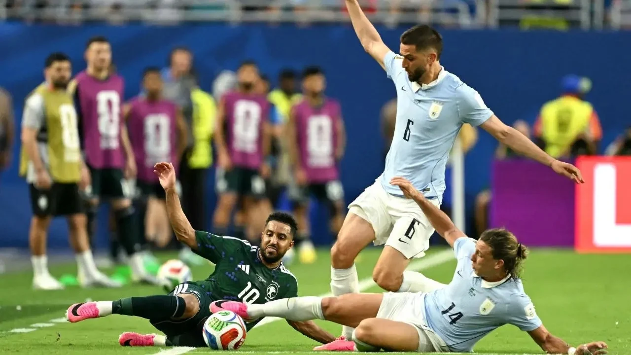 Arab vs uruguay