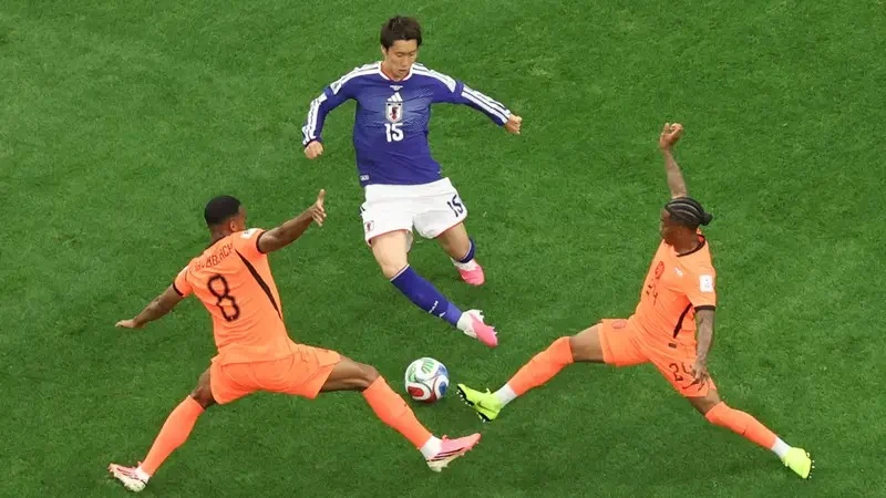 Belanda vs jepang
