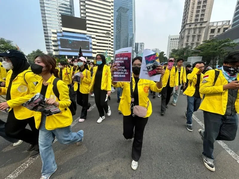 Demo Mahasiswa di DPR