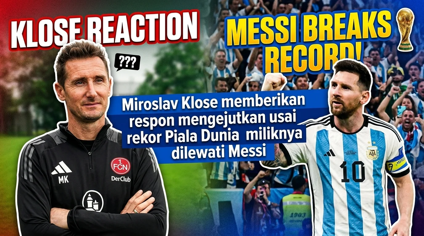 Lionel Messi Pecahkan Rekor Miroslav Klose di Piala Dunia 2026, Legenda Jerman Beri Respons Penuh Respek