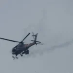 Helikopter Apache jatuh