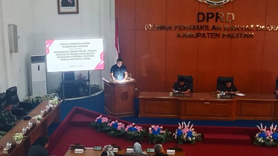 Rapat Paripurna DPRD Pacitan