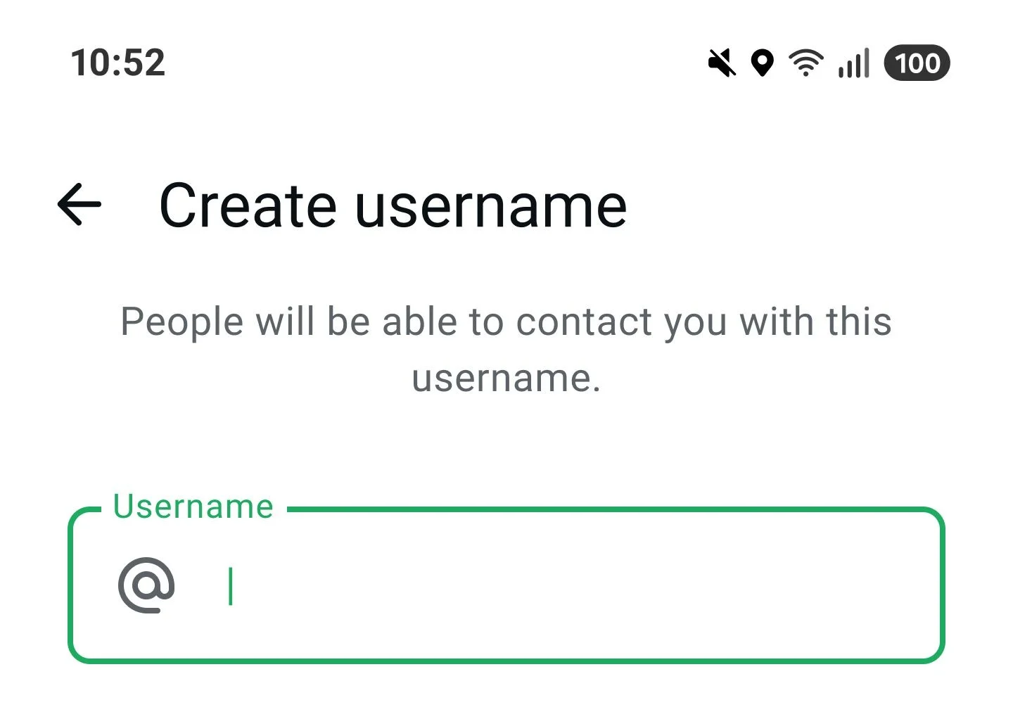 WhatsApp Username