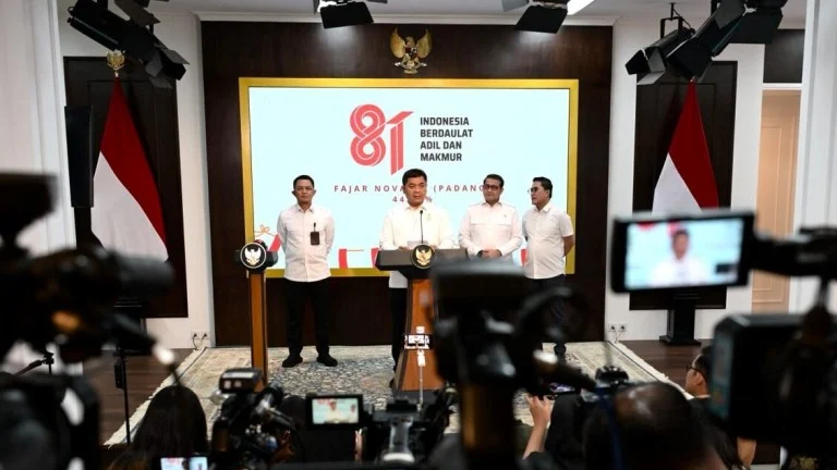 Logo HUT RI ke-81 tahun 2026