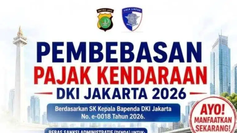 Pemutihan Pajak Kendaraan Agustus 2026