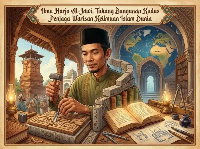 Ibnu Harjo Al-Jawi, Tukang Bangunan Kudus Penjaga Keilmuan Islam Dunia