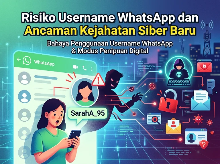Sisi Gelap Username WhatsApp, Celah Keamanan Baru yang Mengintai Privasi Anda