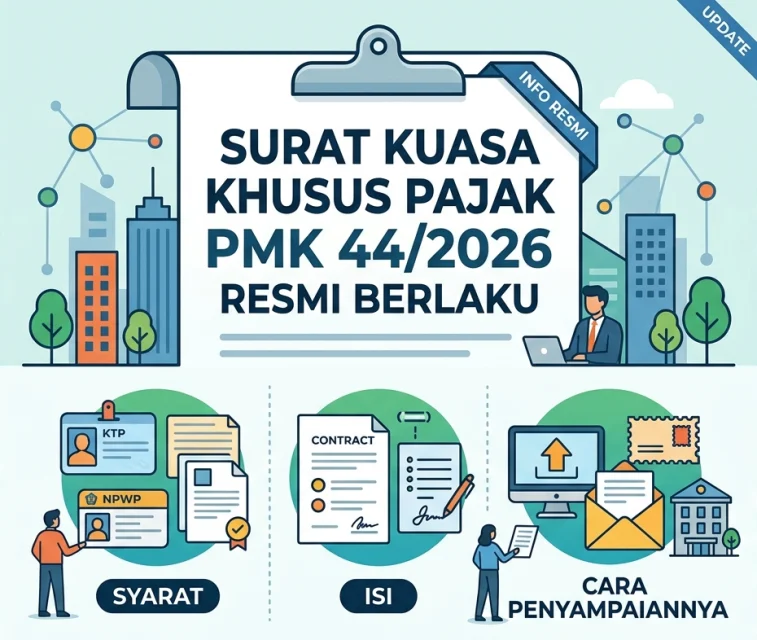 Surat Kuasa Khusus Pajak PMK 44/2026 Resmi Berlaku, Ini Syarat, Isi, dan Cara Penyampaiannya