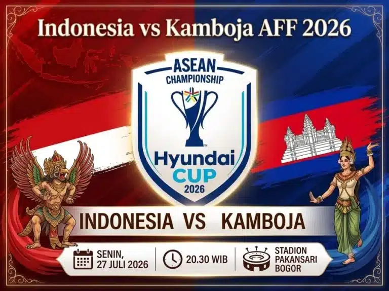 Indonesia vs Kamboja AFF 2026