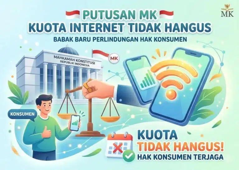 Putusan MK Kuota Internet Tidak Hangus, Babak Baru Perlindungan Hak Konsumen