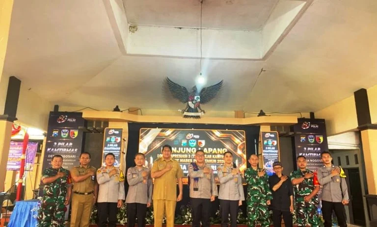 Desa Nogosari Pacitan Jadi Wakil Jawa Timur, Mabes Polri Uji Sinergi Tiga Pilar Kamtibmas