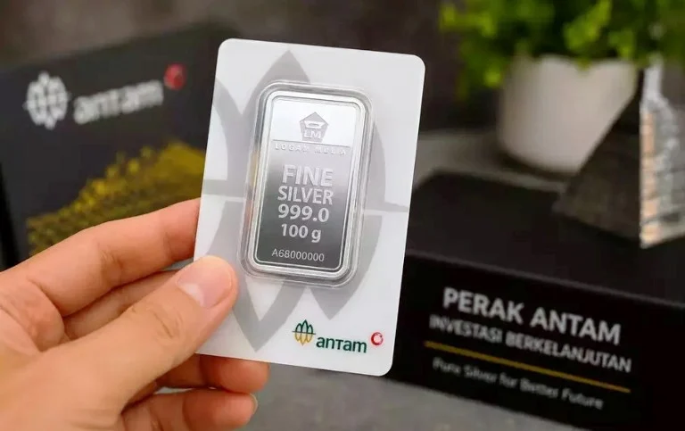 harga perak Antam