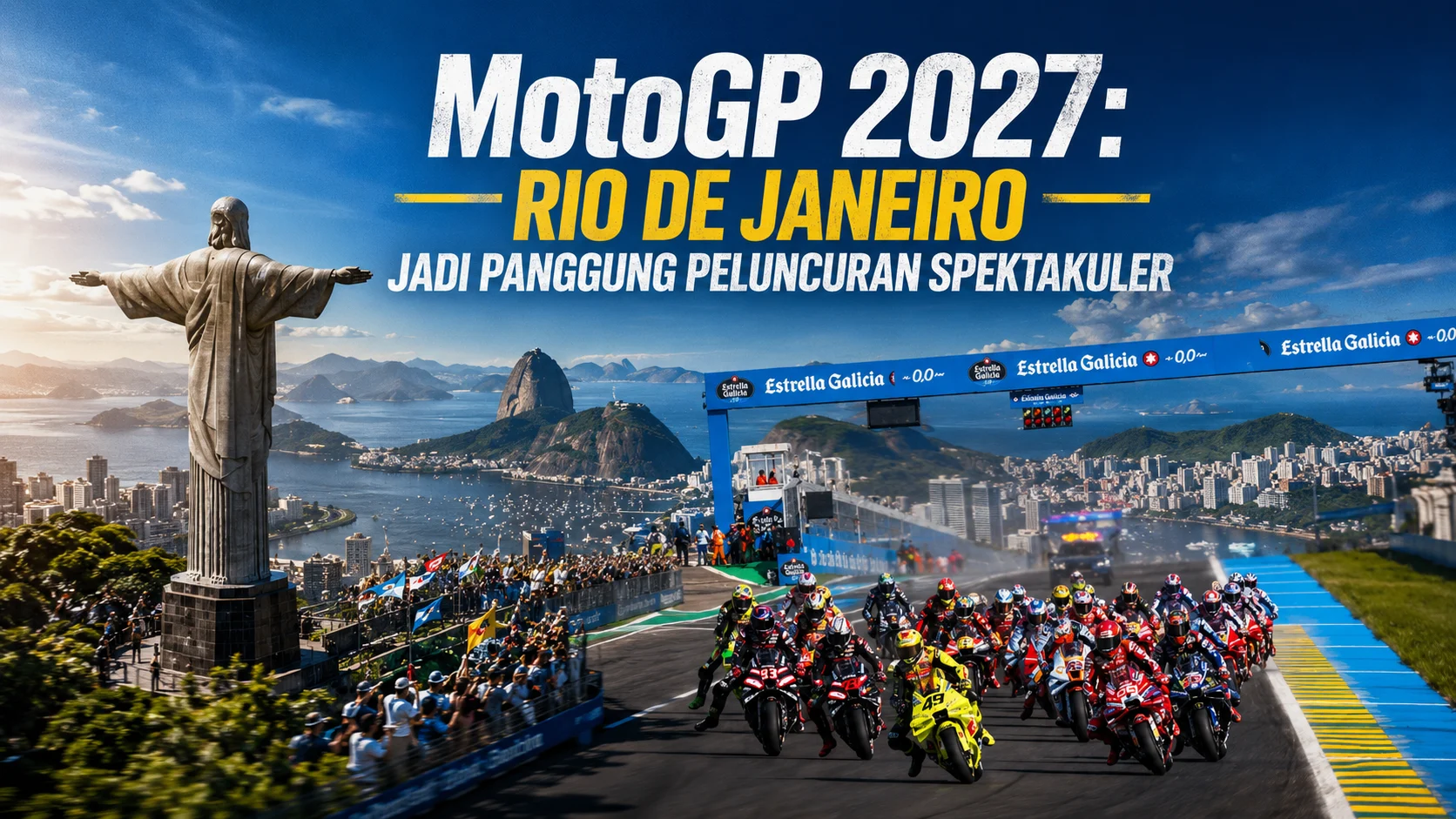 MotoGP 2027: Rio de Janeiro Jadi Panggung Peluncuran Spektakuler