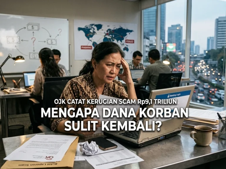 OJK Catat Kerugian Scam Rp9,1 Triliun, Mengapa Dana Korban Sulit Kembali?