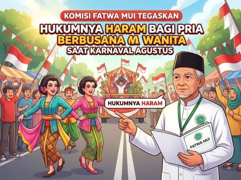 MUI Haramkan Pria Berbusana Wanita