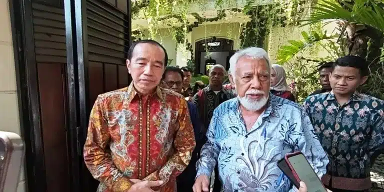 Xanana Gusmao ke rumah Jokowi